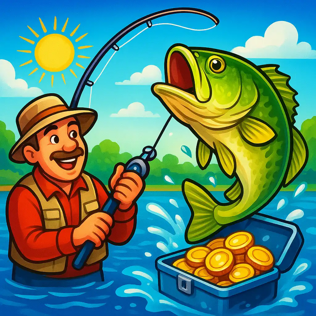 Big Bass Bonanza slot game at Spinboss Casino